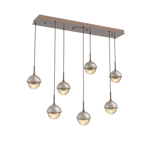 Cabochon Linear 7pc Multi-Pendant (1289|PLB0093-07-BB-A-C01-L3-BS)