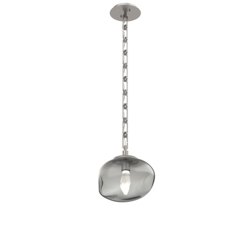 Nova Round Single Pendant Chain (LED) (1289|LNB0068-01-BS-GS-CH3-L3)