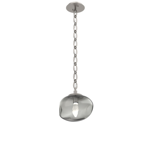 Nova Round Single Pendant Chain (LED) (1289|LNB0068-01-BS-GS-CH2-L3)