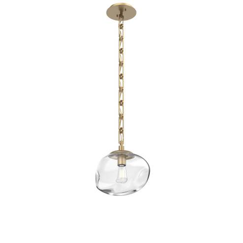 Nova Single Pendant with Chain (Bulb) (1289|LNB0064-01-GB-C-CH3-E2)