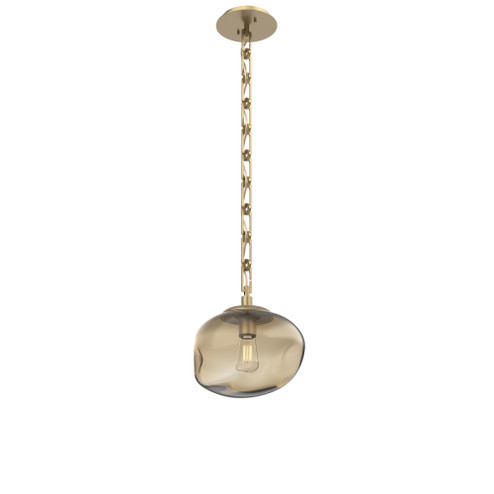 Nova Single Pendant with Chain (Bulb) (1289|LNB0064-01-GB-B-CH3-E2)