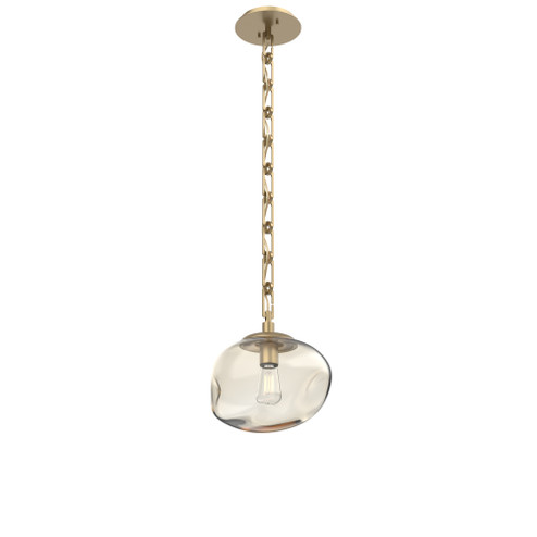 Nova Single Pendant Chain (Bulb) (1289|LNB0064-01-GB-A-CH3-E2)