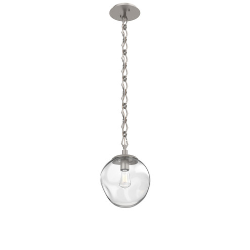 Aster Round Single Pendant Chain (Bulb) (1289|LNB0062-01-BS-C-CH1-E2)