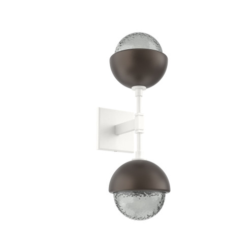 Cabochon Double Sconce (1289|IDB0093-02-WI-S-L3-FB)