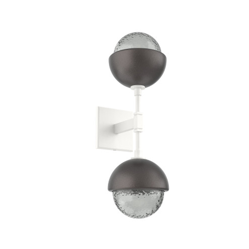 Cabochon Double Sconce (1289|IDB0093-02-WI-S-L1-GP)