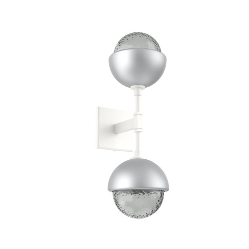 Cabochon Double Sconce (1289|IDB0093-02-WI-S-L1-CS)