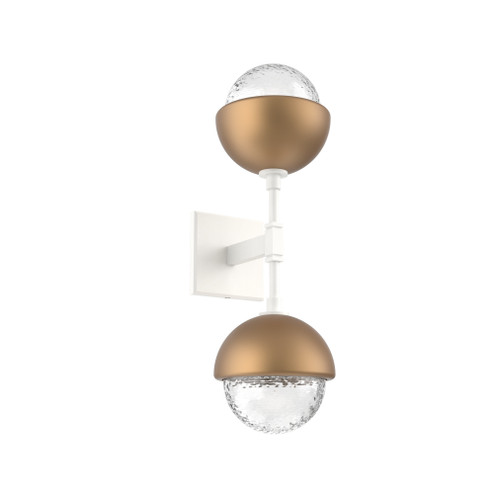 Cabochon Double Sconce (1289|IDB0093-02-WI-C-L1-NB)