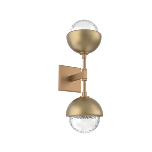 Cabochon Double Sconce (1289|IDB0093-02-NB-C-L1-GB)