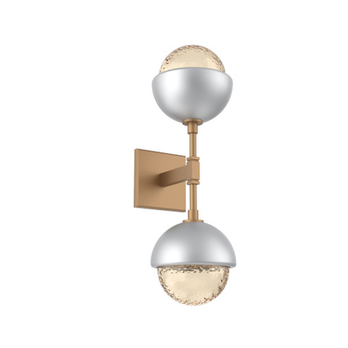 Cabochon Double Sconce (1289|IDB0093-02-NB-A-L3-CS)