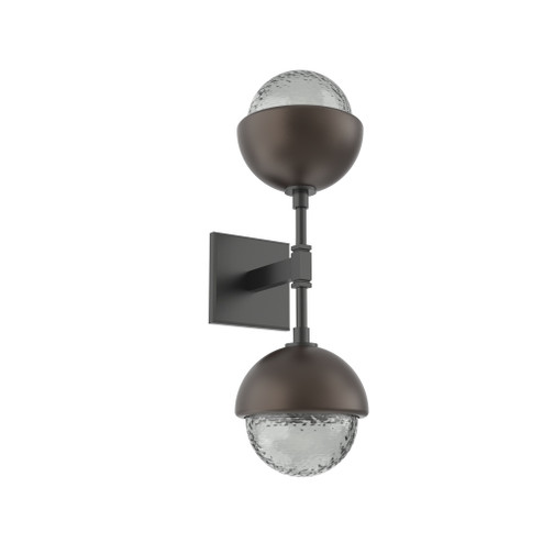 Cabochon Double Sconce (1289|IDB0093-02-MB-S-L3-FB)