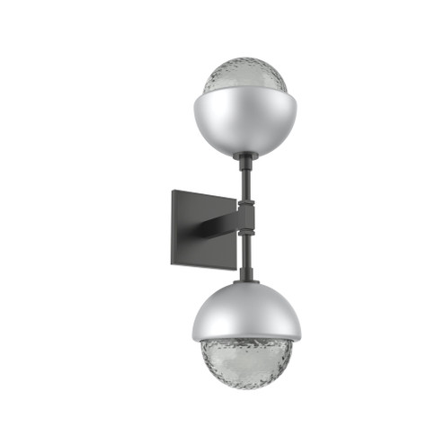Cabochon Double Sconce (1289|IDB0093-02-MB-S-L1-CS)