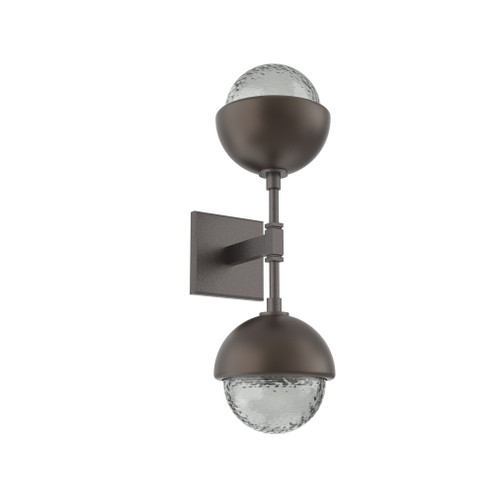Cabochon Double Sconce (1289|IDB0093-02-GP-S-L3-FB)