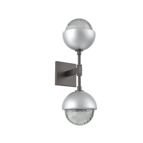 Cabochon Double Sconce (1289|IDB0093-02-GP-S-L1-CS)