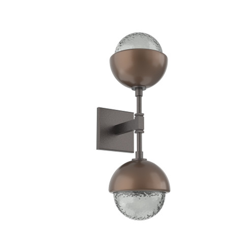 Cabochon Double Sconce (1289|IDB0093-02-GP-S-L1-BB)