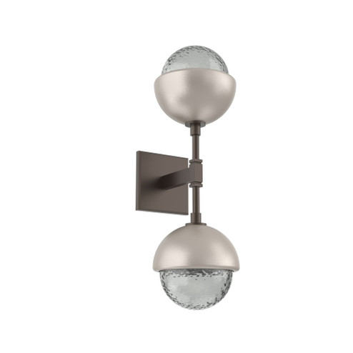 Cabochon Double Sconce (1289|IDB0093-02-FB-S-L1-BS)