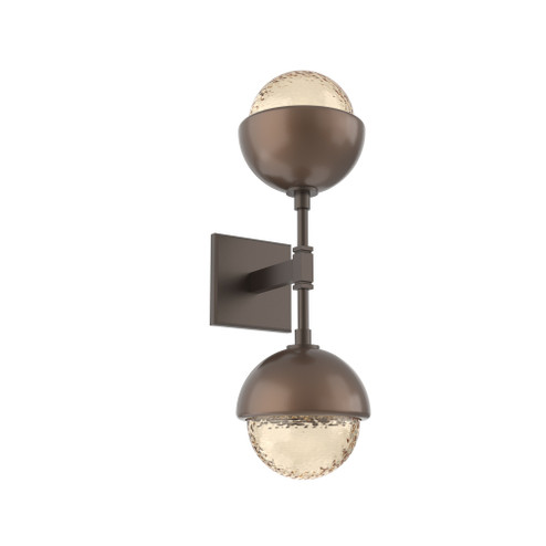 Cabochon Double Sconce (1289|IDB0093-02-FB-A-L3-BB)