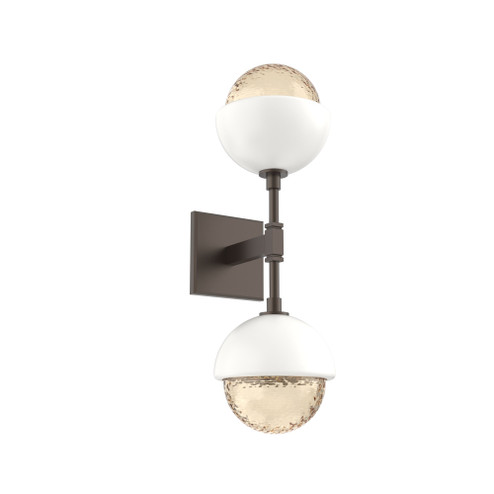 Cabochon Double Sconce (1289|IDB0093-02-FB-A-L1-WI)
