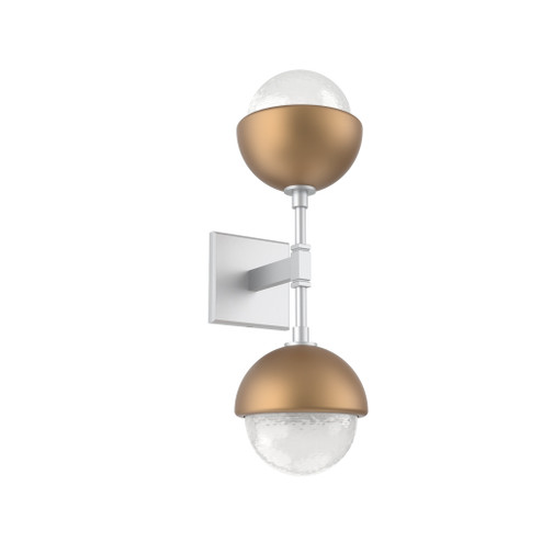 Cabochon Double Sconce (1289|IDB0093-02-CS-WL-L3-NB)