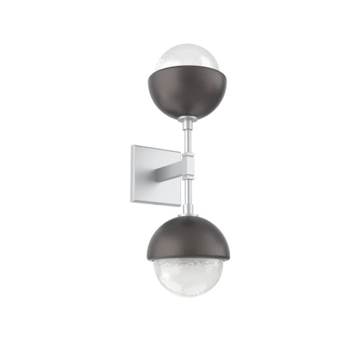 Cabochon Double Sconce (1289|IDB0093-02-CS-WL-L3-GP)