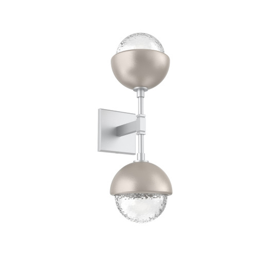 Cabochon Double Sconce (1289|IDB0093-02-CS-C-L3-BS)