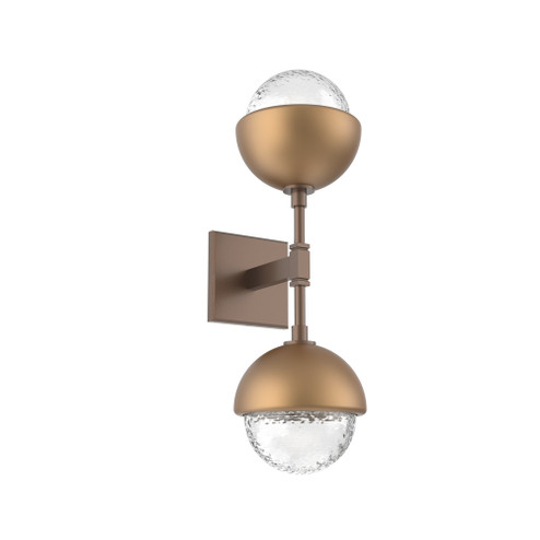 Cabochon Double Sconce (1289|IDB0093-02-BB-C-L1-NB)