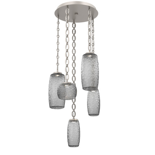 Vessel Round Chain 5pc Multi-Pendant (1289|CNB0091-05-BS-S-CH2-L3)