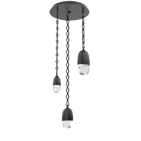 Pebble Round Chain 3pc Multi-Pendant (1289|CNB0079-03-MB-PC-CH1-L1)