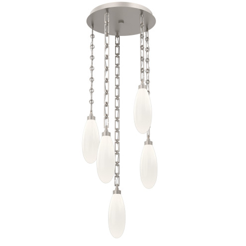 Fiori Round 5pc Multi-Pendant Chain (1289|CNB0071-05-BS-WL-CH3-L3)
