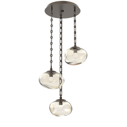 Nova Round 3pc Multi-Pendant Chain (LED) (1289|CNB0068-03-FB-FA-CH3-L1)