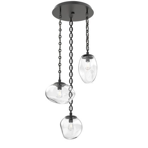 Cosmos Round 3pc Multi-Pendant Chain (Bulb) (1289|CNB0065-03-MB-C-CH2-E2)
