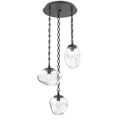 Cosmos Round 3pc Multi-Pendant Chain (Bulb) (1289|CNB0065-03-MB-C-CH1-E2)