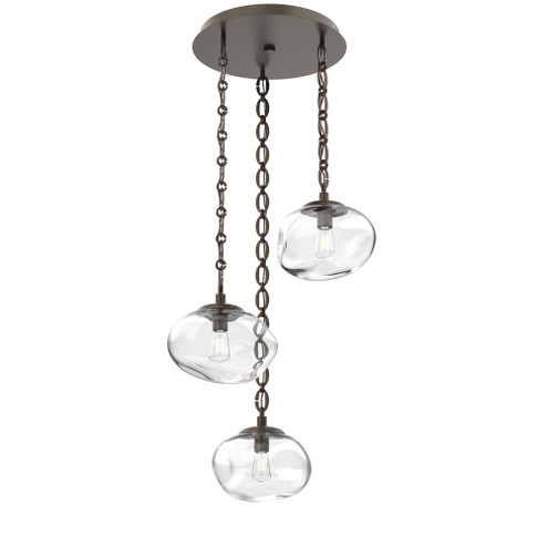 Nova Round 3pc Multi-Pendant Chain (Bulb) (1289|CNB0064-03-FB-C-CH2-E2)