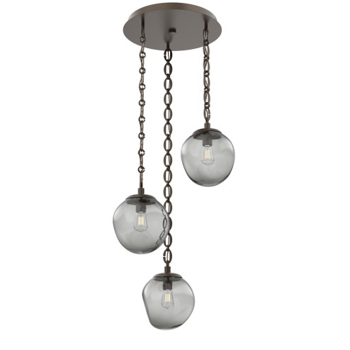 Aster Round 3pc Multi-Pendant Chain (Bulb) (1289|CNB0062-03-FB-S-CH2-E2)