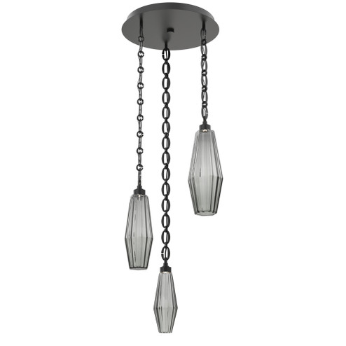Aalto Round 3pc Multi-Pendant Chain (1289|CNB0049-03-MB-RS-CH2-L1)