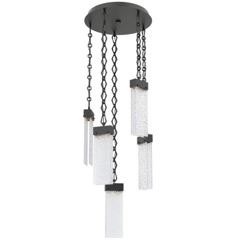 Parallel Round Chain 5pc Multi-Pendant (1289|CNB0042-05-MB-CR-CH1-L1)