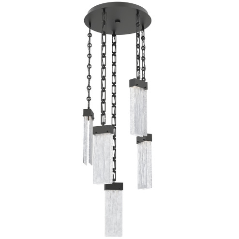 Parallel Round Chain 5pc Multi-Pendant (1289|CNB0042-05-MB-CG-CH3-L1)