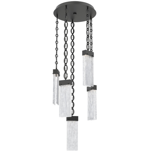 Parallel Round Chain 5pc Multi-Pendant (1289|CNB0042-05-MB-CG-CH2-L1)