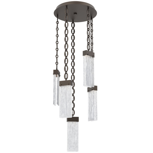 Parallel Round Chain 5pc Multi-Pendant (1289|CNB0042-05-FB-CG-CH2-L3)