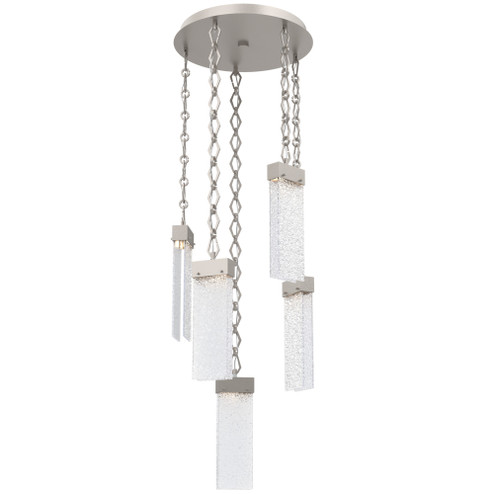 Parallel Round Chain 5pc Multi-Pendant (1289|CNB0042-05-BS-CR-CH1-L3)
