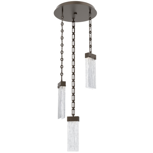 Parallel Round Chain 3pc Multi-Pendant (1289|CNB0042-03-FB-CG-CH3-L3)