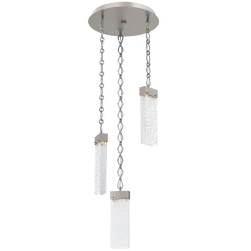 Parallel Round Chain 3pc Multi-Pendant (1289|CNB0042-03-BS-CR-CH1-L1)
