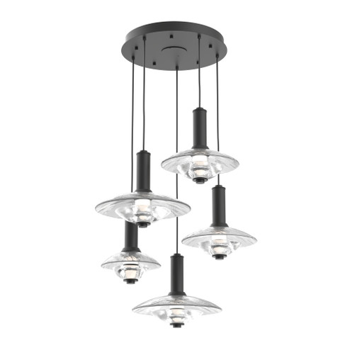 Cirrus Round 5pc Multi-Pendant (1289|CHB0098-05-MB-CG-C01-L3)