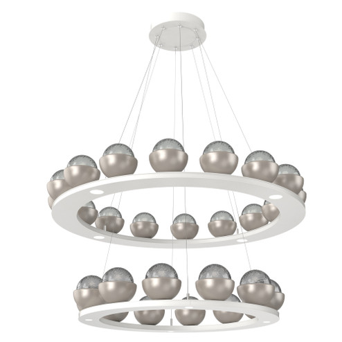 Cabochon Ring - Two-Tier (1289|CHB0093-2B-WI-S-CA1-L3-BS)