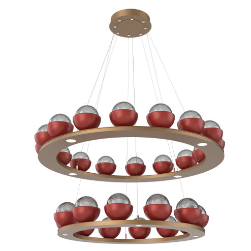 Cabochon Ring - Two-Tier (1289|CHB0093-2B-NB-S-CA1-L3-RE)