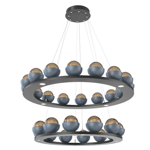 Cabochon Ring - Two-Tier (1289|CHB0093-2B-MB-B-CA1-L3-BU)
