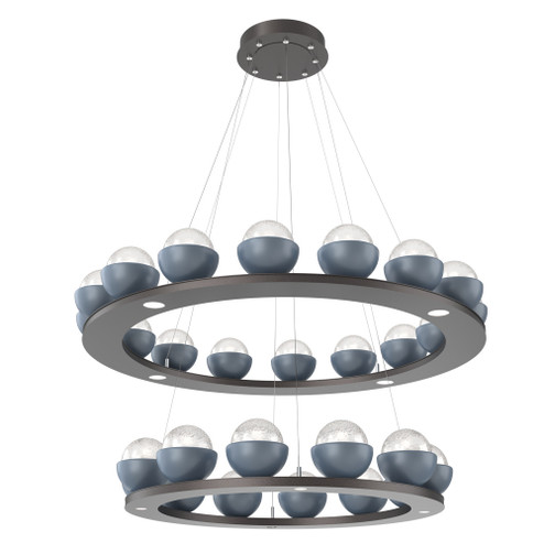 Cabochon Ring - Two-Tier (1289|CHB0093-2B-GP-WL-CA1-L3-BU)