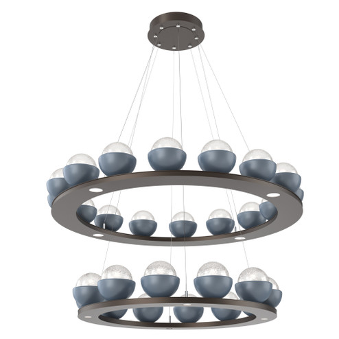 Cabochon Ring - Two-Tier (1289|CHB0093-2B-FB-WL-CA1-L3-BU)