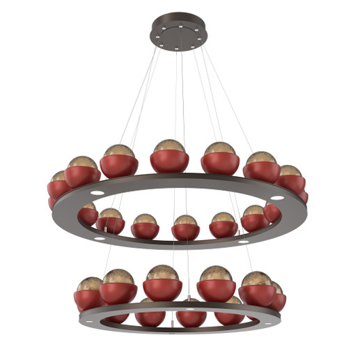 Cabochon Ring - Two-Tier (1289|CHB0093-2B-FB-B-CA1-L3-RE)
