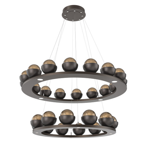 Cabochon Ring - Two-Tier (1289|CHB0093-2B-FB-B-CA1-L3-GP)