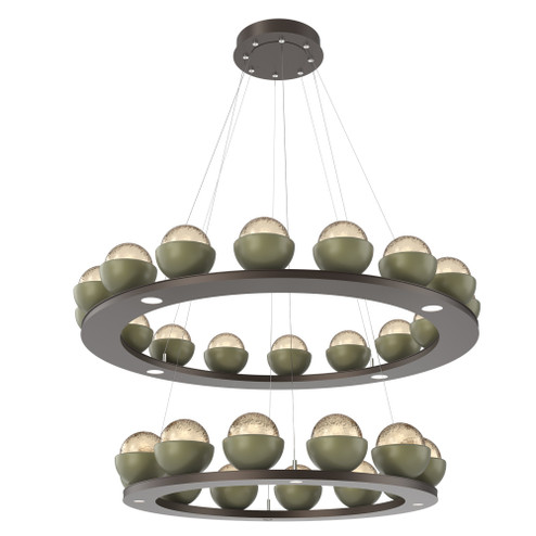 Cabochon Ring - Two-Tier (1289|CHB0093-2B-FB-A-CA1-L1-GE)